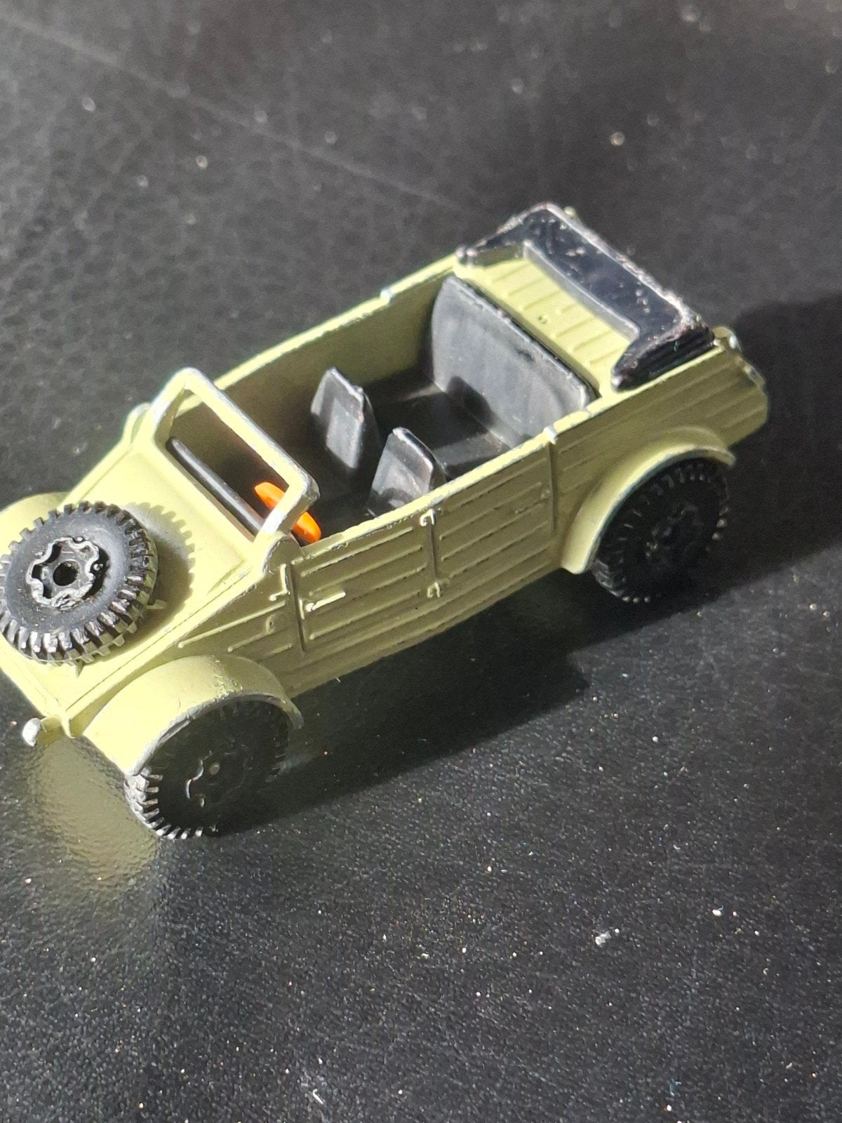 Playart Volkswagen Kübelwagen jaren '70 - Zeldzame kleur, Ophalen of Verzenden, Gebruikt