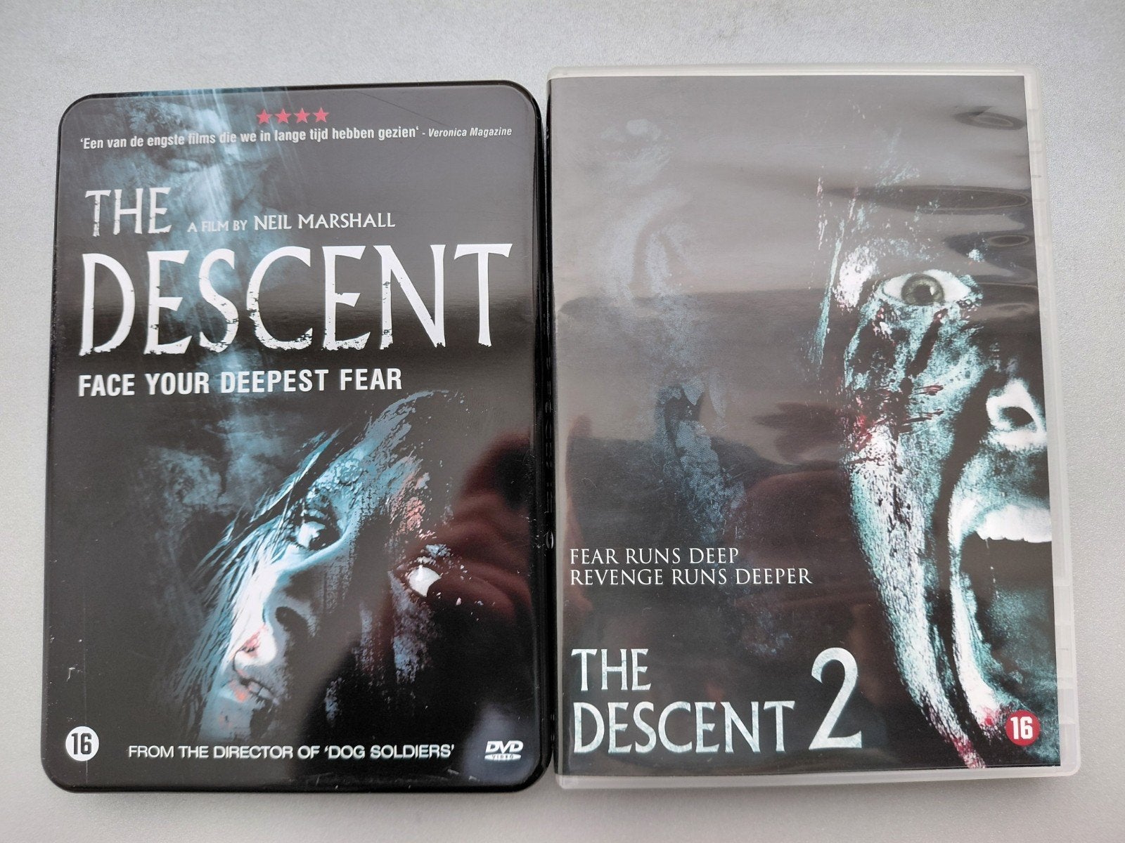 Descent 1 & 2 - DVD, Alle leeftijden, Ophalen of Verzenden, Zo goed als nieuw, Monsters