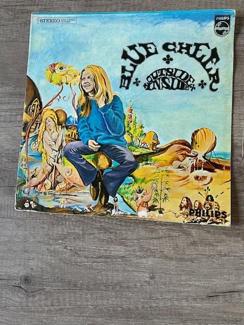 LP Blue Cheer - Outside Inside - 1968, Cd's en Dvd's, Vinyl | Rock, Gebruikt, Poprock, 12 inch, Ophalen of Verzenden