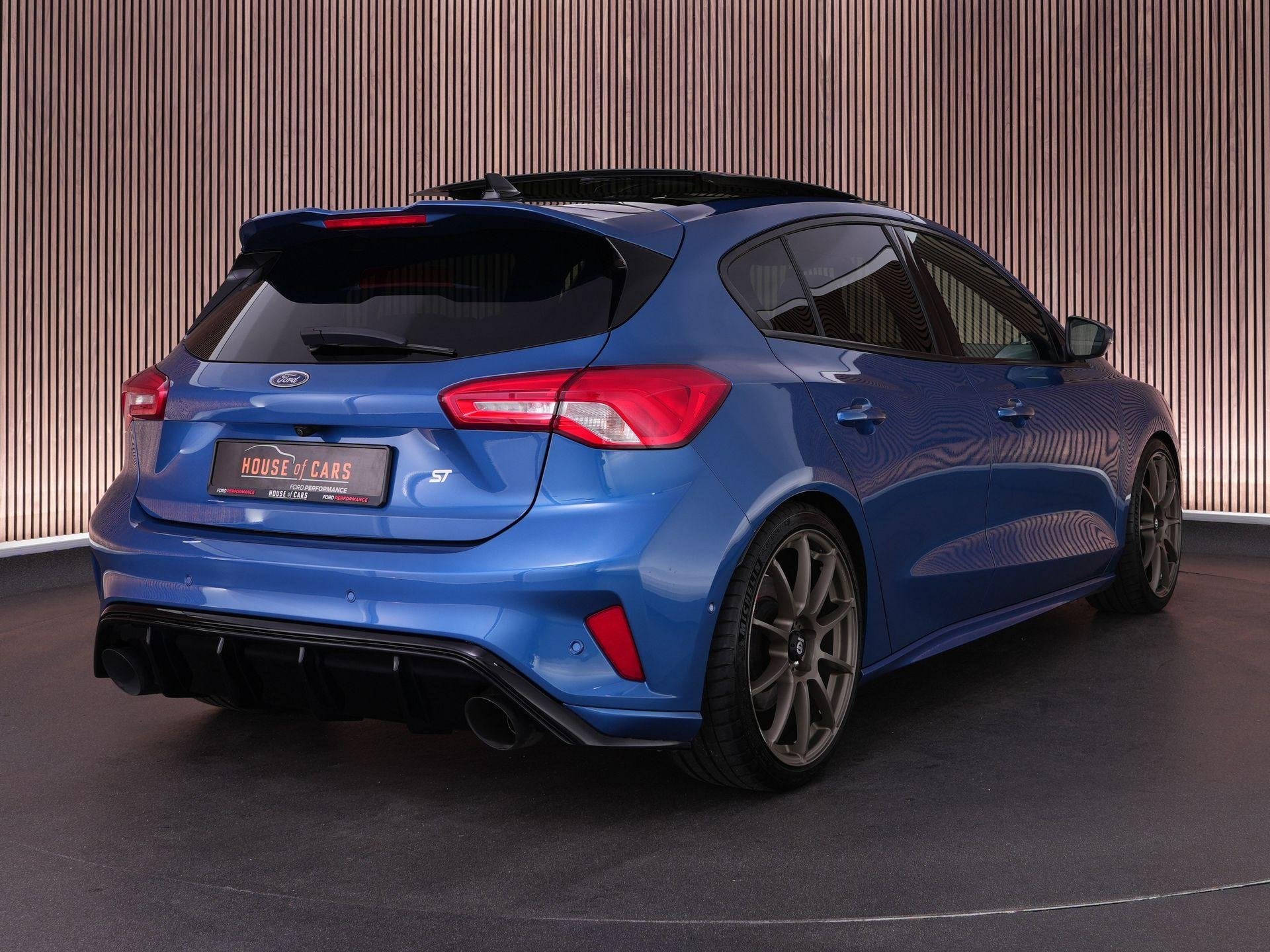 Ford Focus ST-3 2.3 280pk PERFORMANCE PACK |Milltek|19" Spar, Auto's, Ford, 1408 kg, Gebruikt, 4 cilinders, Blauw