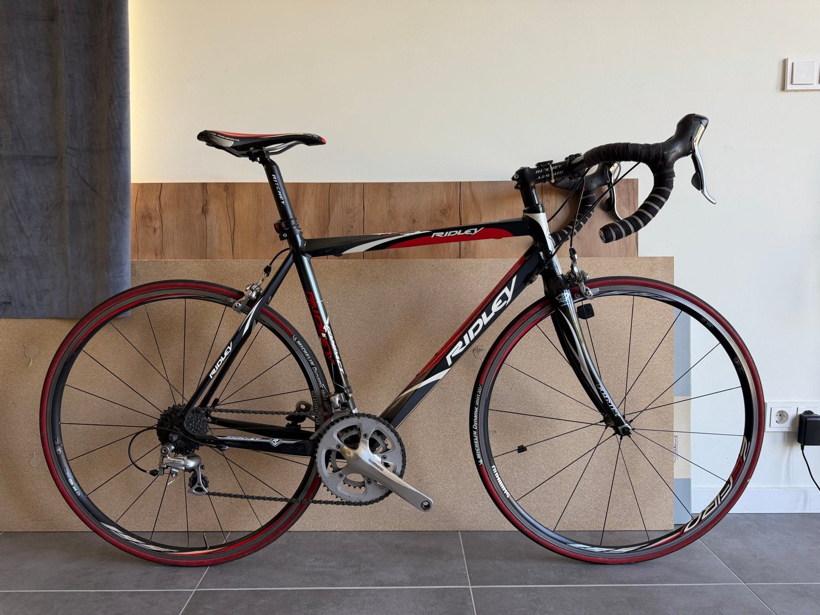 Ridley compact racefiets - Shimano 105 - Carbon voorvork, 28 inch, Gebruikt, Aluminium, Meer dan 20 versnellingen