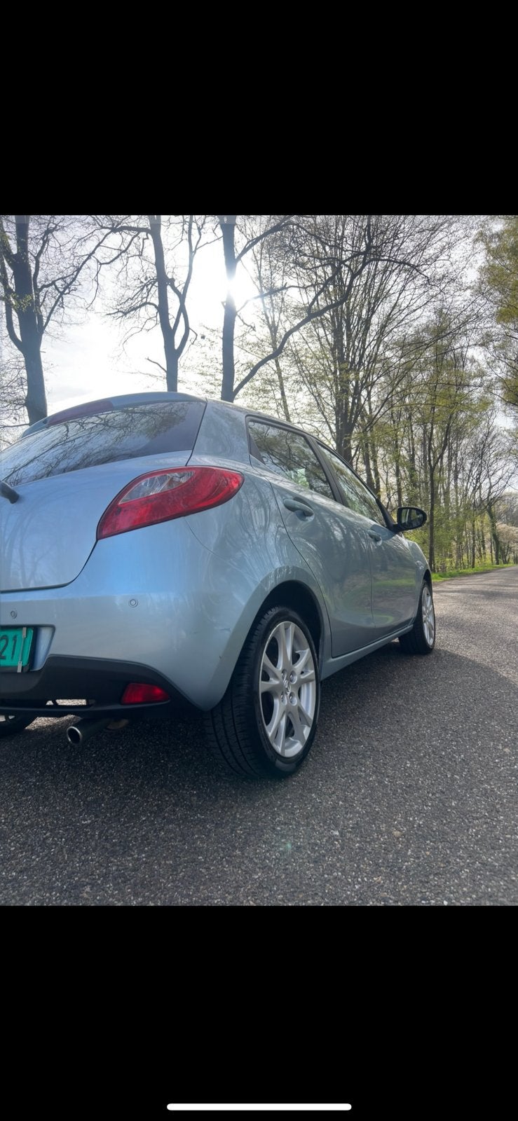 Mazda 2 1.3 63KW 5DRS 2007 Blauw, Auto's, Voorwielaandrijving, 31 €/maand, 4 cilinders, Blauw