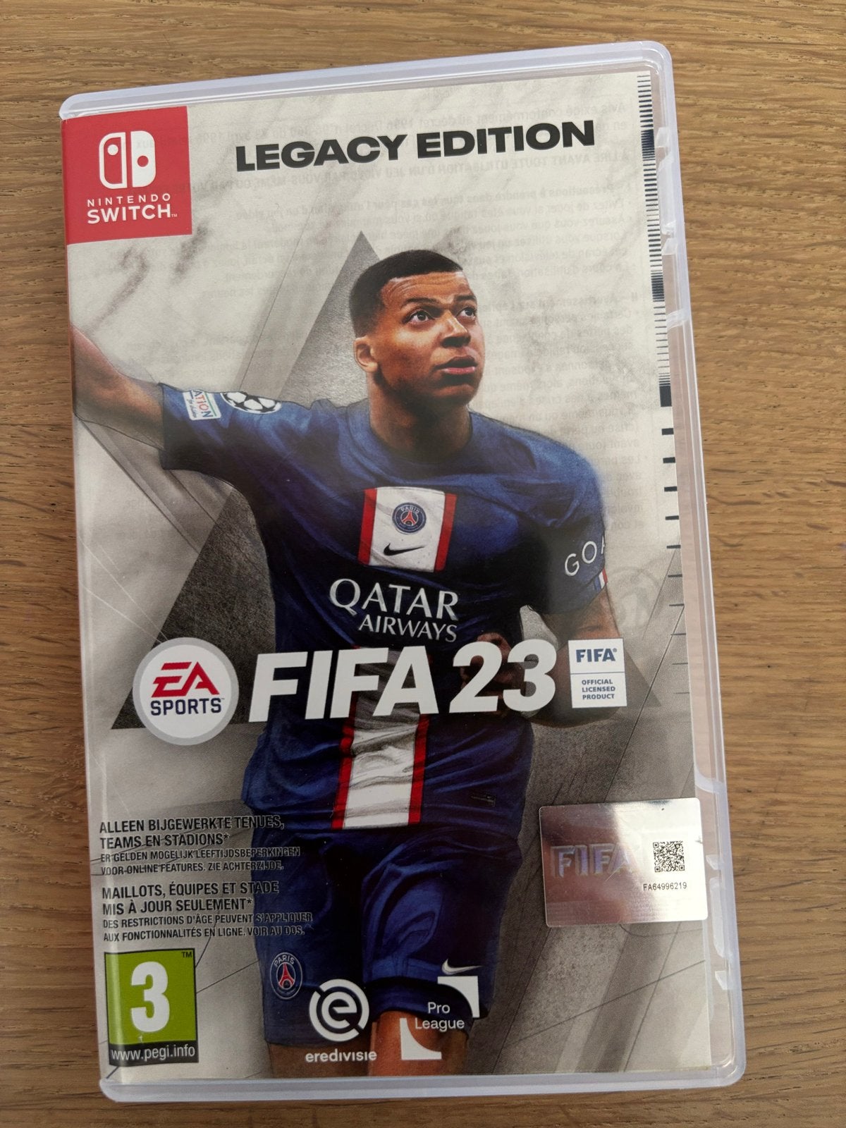 FIFA 23 Legacy Edition Nintendo Switch, Spelcomputers en Games, 1 speler, Eén computer, Ophalen of Verzenden, Zo goed als nieuw