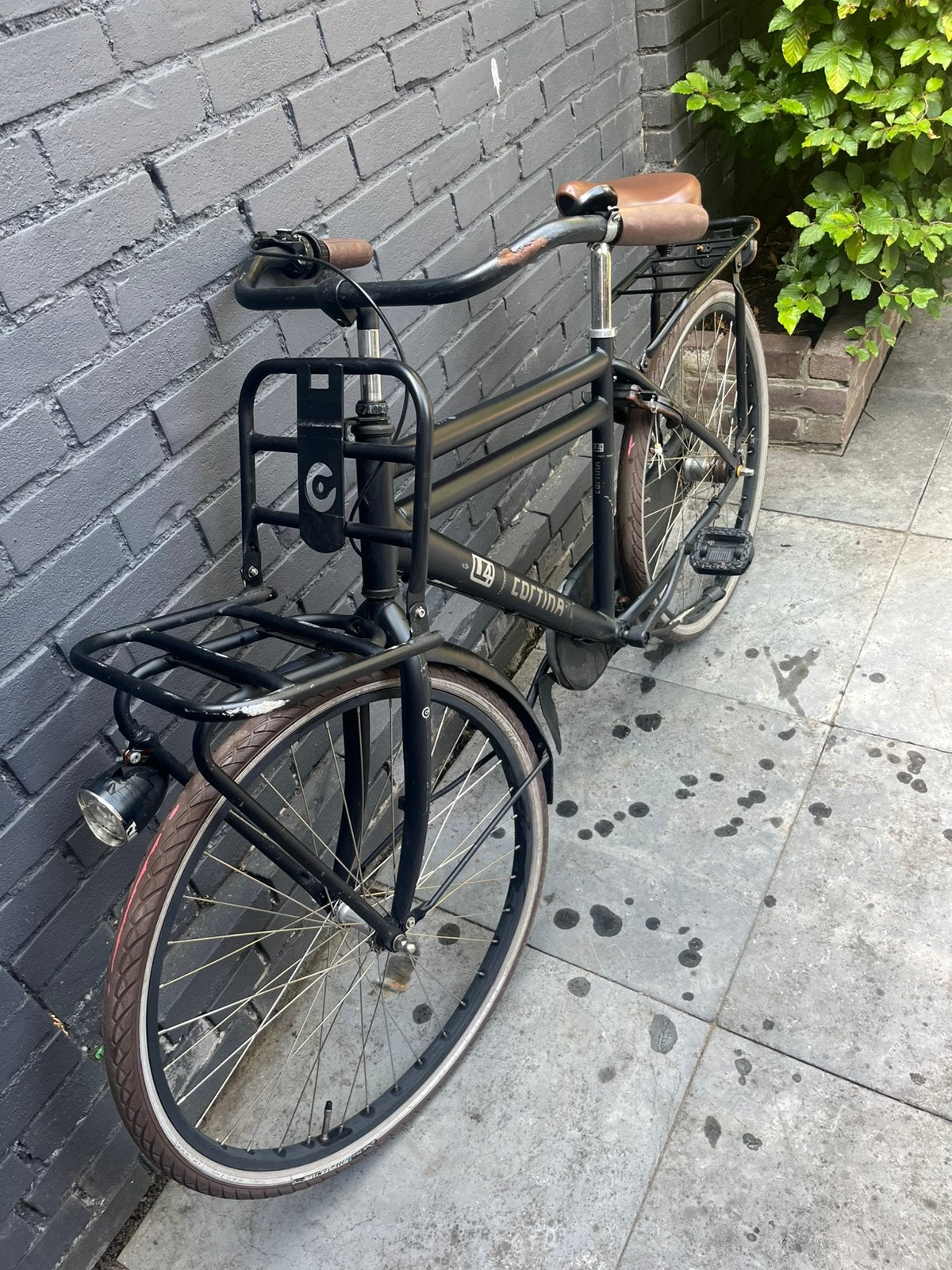 Cortina jongens fiets 26 inch., Terugtraprem, Gebruikt, Versnellingen, Ophalen