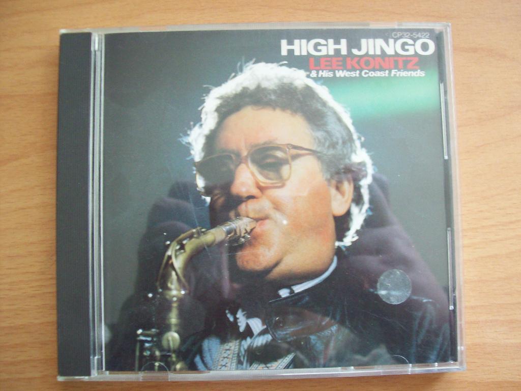 Lee Konitz & His West Coast Friends - High Jingo (Japanse ui, Ophalen of Verzenden, 1980 tot heden, Gebruikt, Jazz