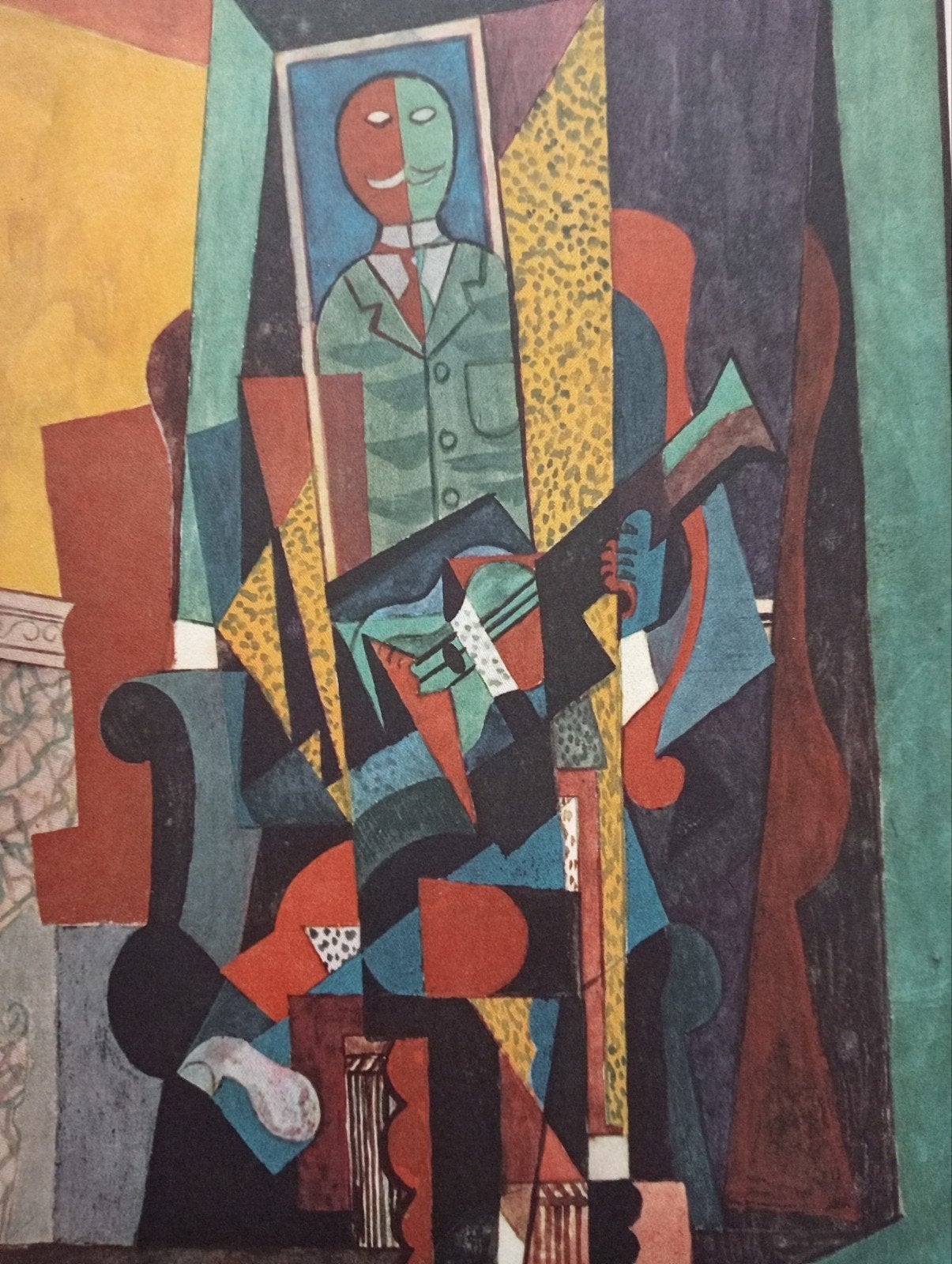 Pablo Picasso prent Kubisme, Ophalen of Verzenden, 1960 tot 1980, Gebruikt, Overige onderwerpen
