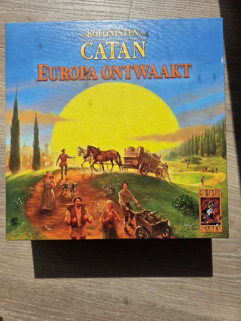 Nieuw: Catan, Europa ontwaakt, Hobby en Vrije tijd, Drie of vier spelers, Ophalen of Verzenden, Nieuw, 999 Games