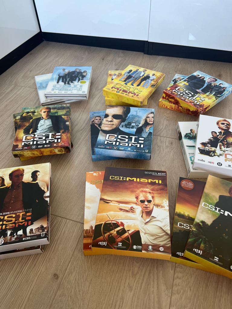CSI Miami - Seizoen 1 t/m 9 (Negen seizoenen), Boxset, Ophalen of Verzenden, Zo goed als nieuw, Vanaf 12 jaar