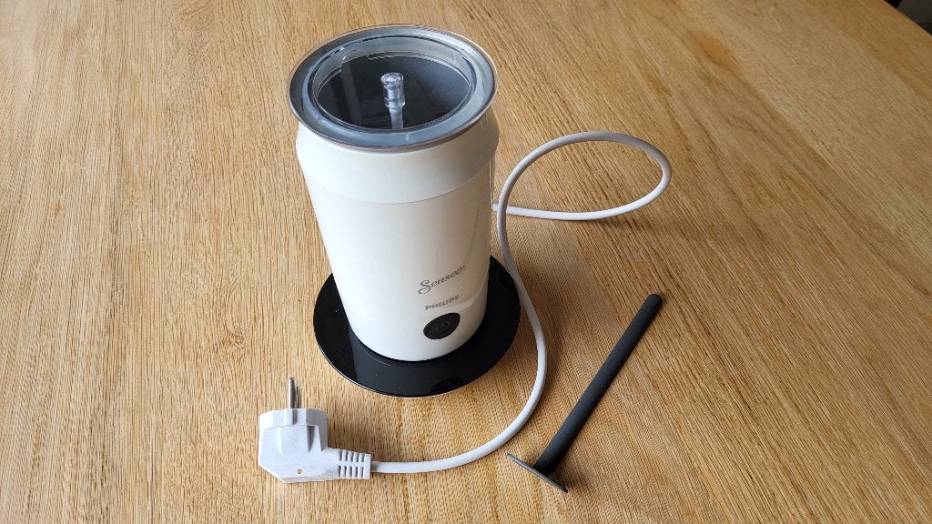 Philips Senseo Melkopschuimer CA6500/01 (wit), Witgoed en Apparatuur, Ophalen of Verzenden, Zo goed als nieuw, Elektrische melkopschuimer
