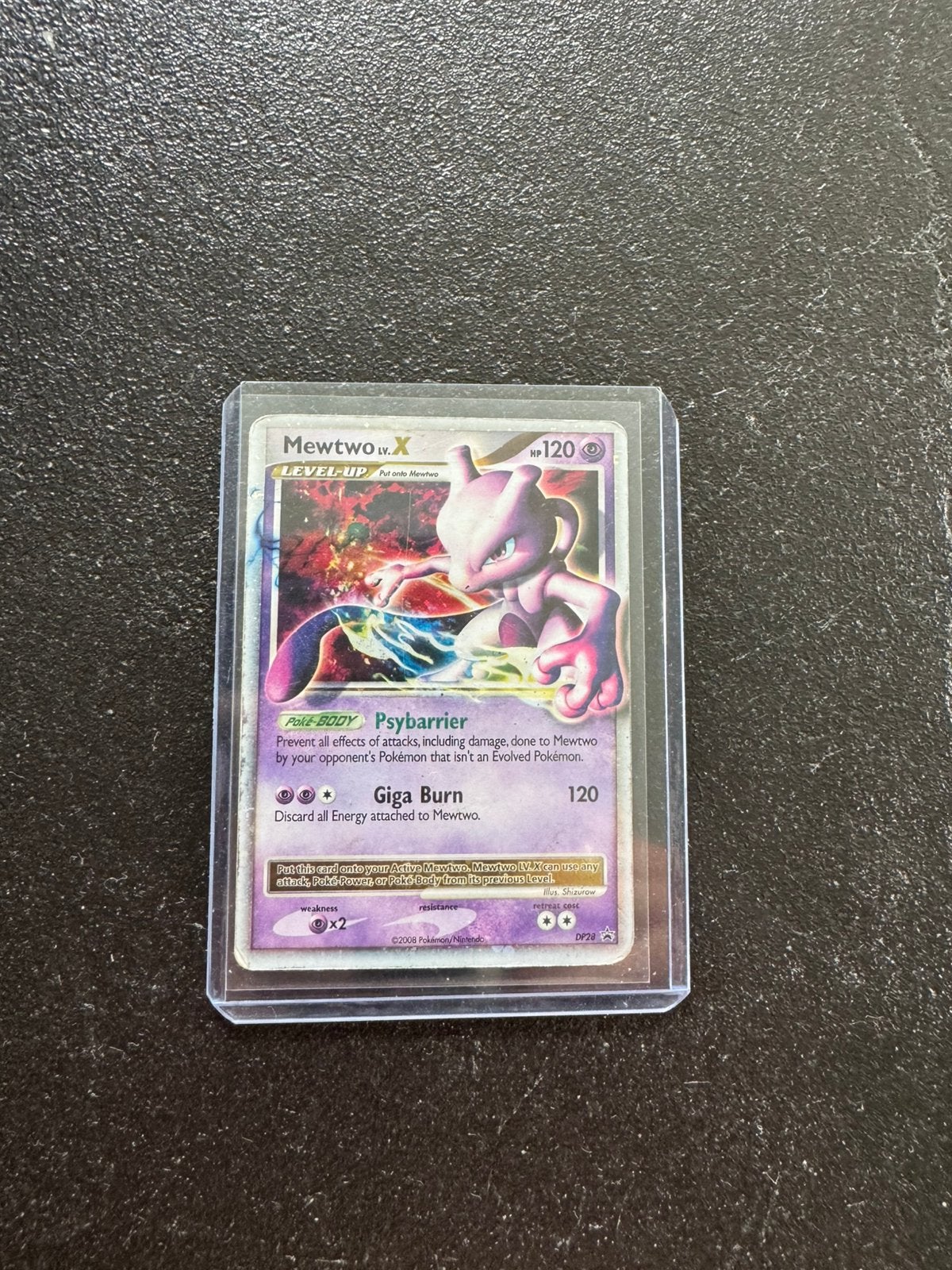Pokémon Mewtwo LV.X DP28 – Diamond & Pearl Promo, Verzenden, Zo goed als nieuw