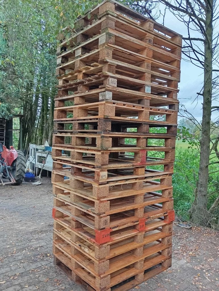 euro pallets en blok pallets, Doe-het-zelf en Verbouw, Ophalen, Zo goed als nieuw, Pallet, Minder dan 200 cm