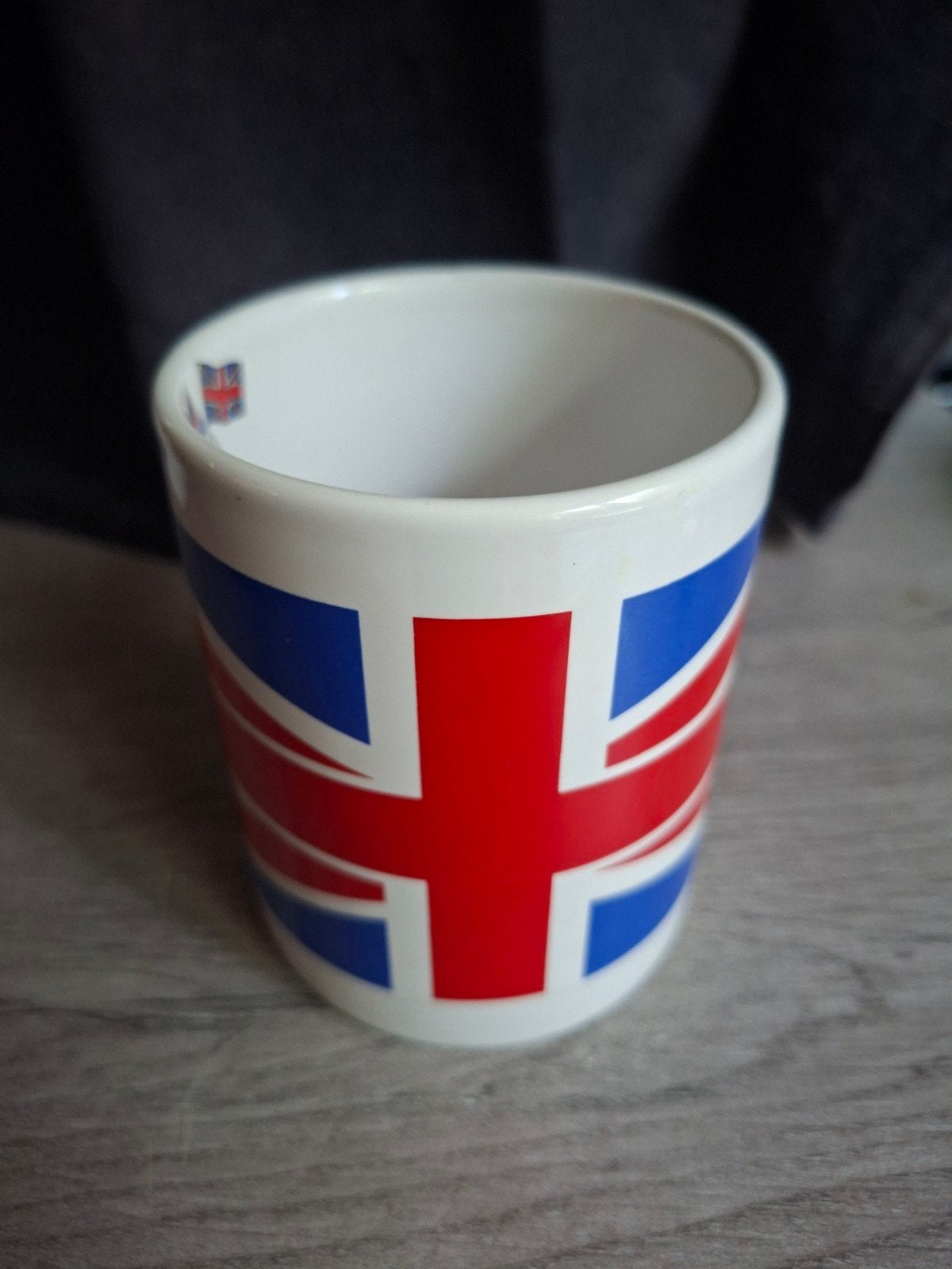 Mok met Union Jack vlag design, Ophalen, Overige typen, Zo goed als nieuw, Steen/keramiek