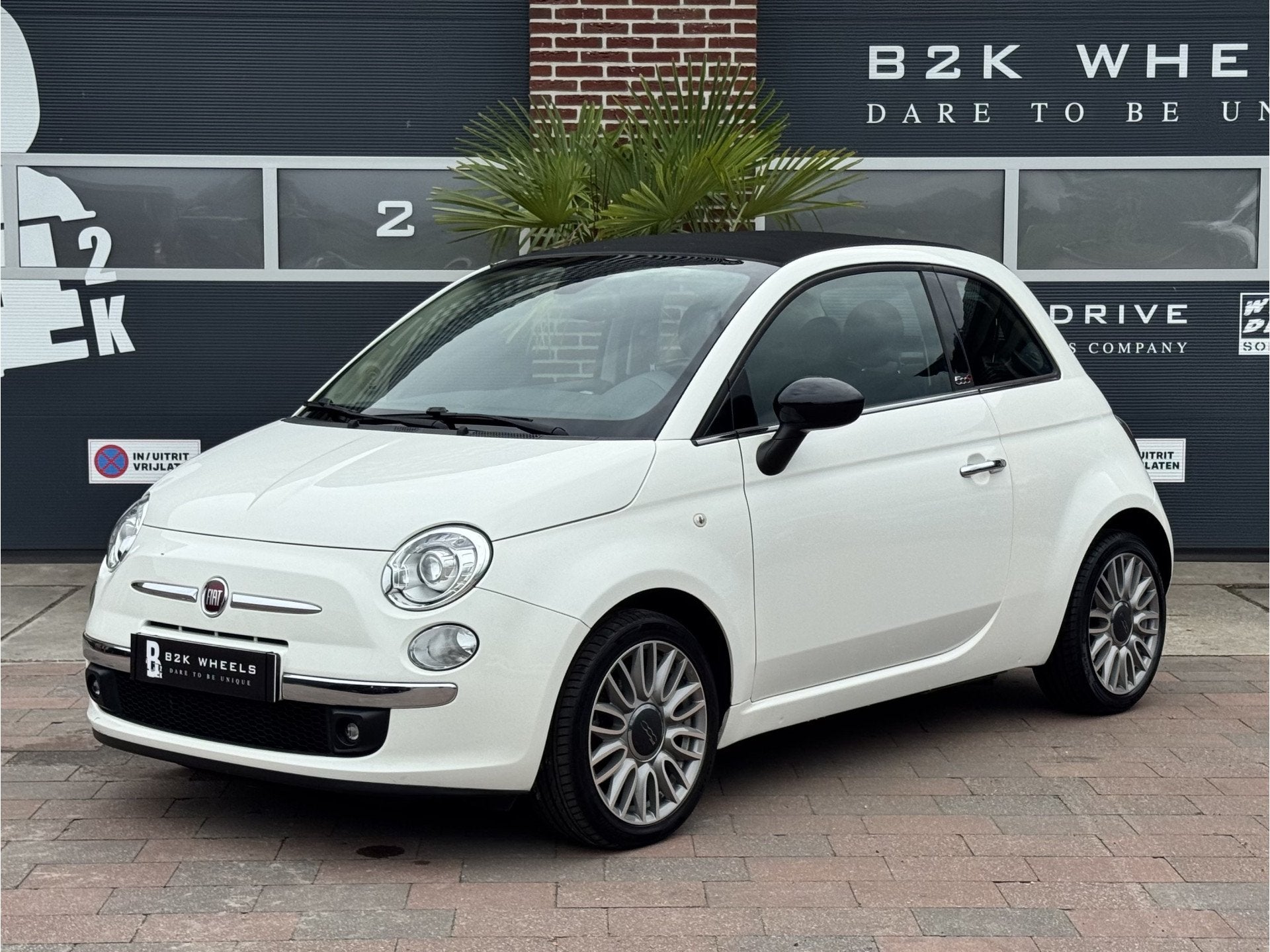 Fiat 500C 0.9 TwinAir Turbo Cult | NAP | Leder | Xenon | Cli, Auto's, Cabriolet, Wit, Bedrijf, 26 km/l