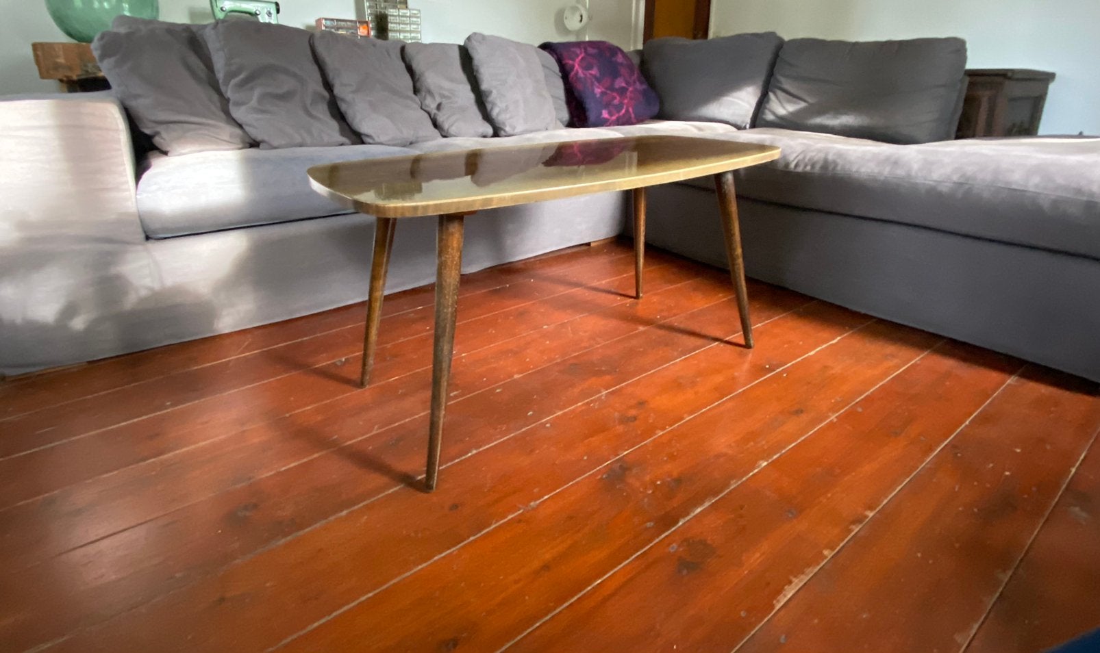 Prachtige Hoekbank met Loungezitting, Ophalen, Gebruikt, Vierpersoons of meer