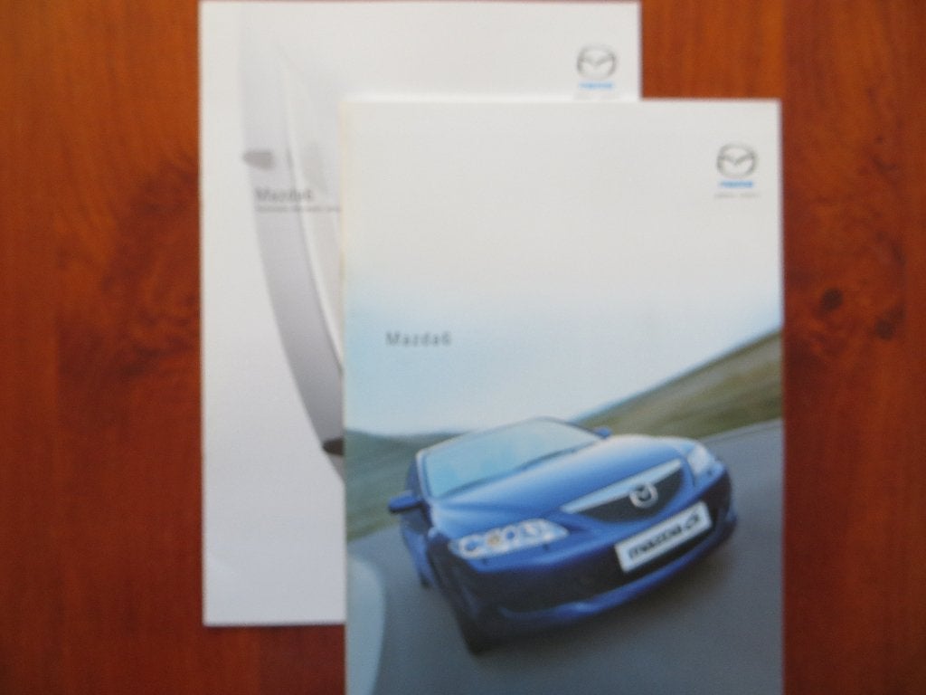 Mazda 6 (mei 2002) met bijlage, Ophalen of Verzenden, Nieuw, Mazda
