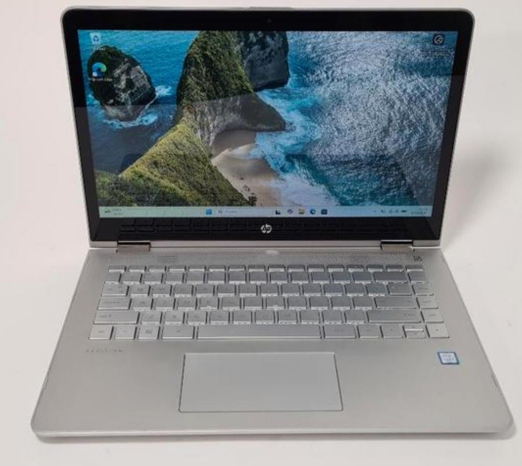 HP Pavilion 360 14" i3 laptop, Gebruikt, HDD, 2 tot 3 Ghz, Qwerty