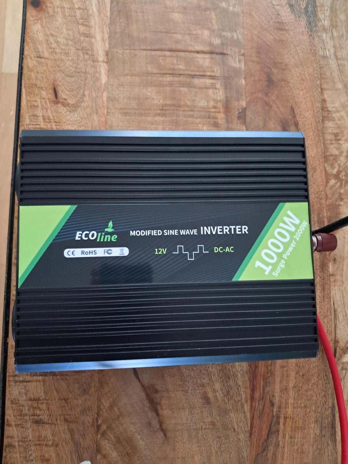 Ecoline 1000W Omvormer - Gemodificeerde Sinus, Ophalen