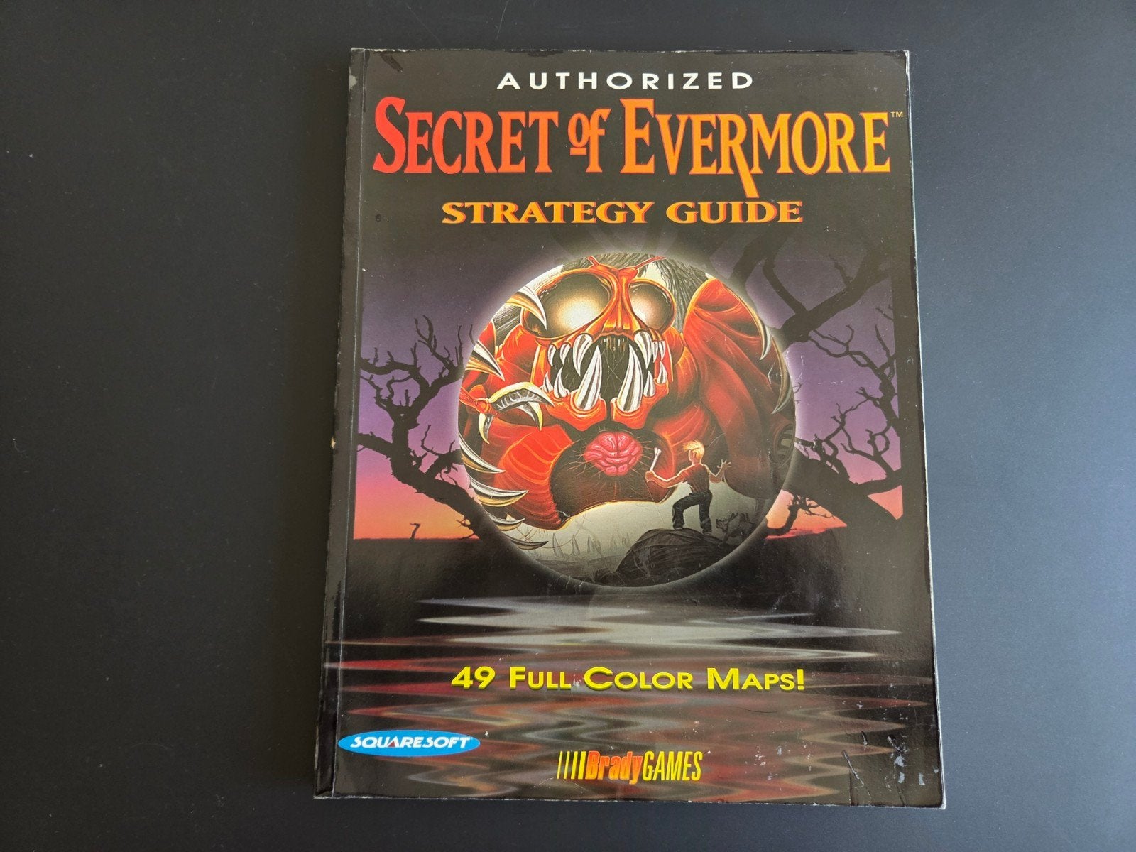 Secret of Evermore Official Strategy Guide snes, 1 speler, Ophalen of Verzenden, Zo goed als nieuw, Role Playing Game (Rpg)