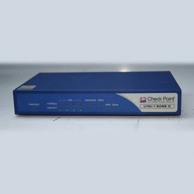 Check Point UTM-1 Edge X VPN Firewall Router SBX-166LHGE-5, Computers en Software, Routers en Modems, Gebruikt, Router met modem