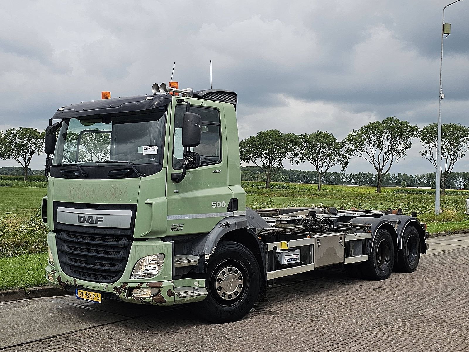 DAF CF 400 6x2 fas vdl hooklift, Automaat, Euro 6, Origineel Nederlands, Bedrijf