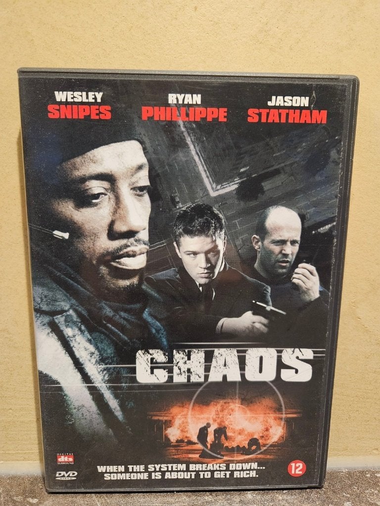 Chaos met Jason Statham, Vanaf 16 jaar, Ophalen of Verzenden, Zo goed als nieuw