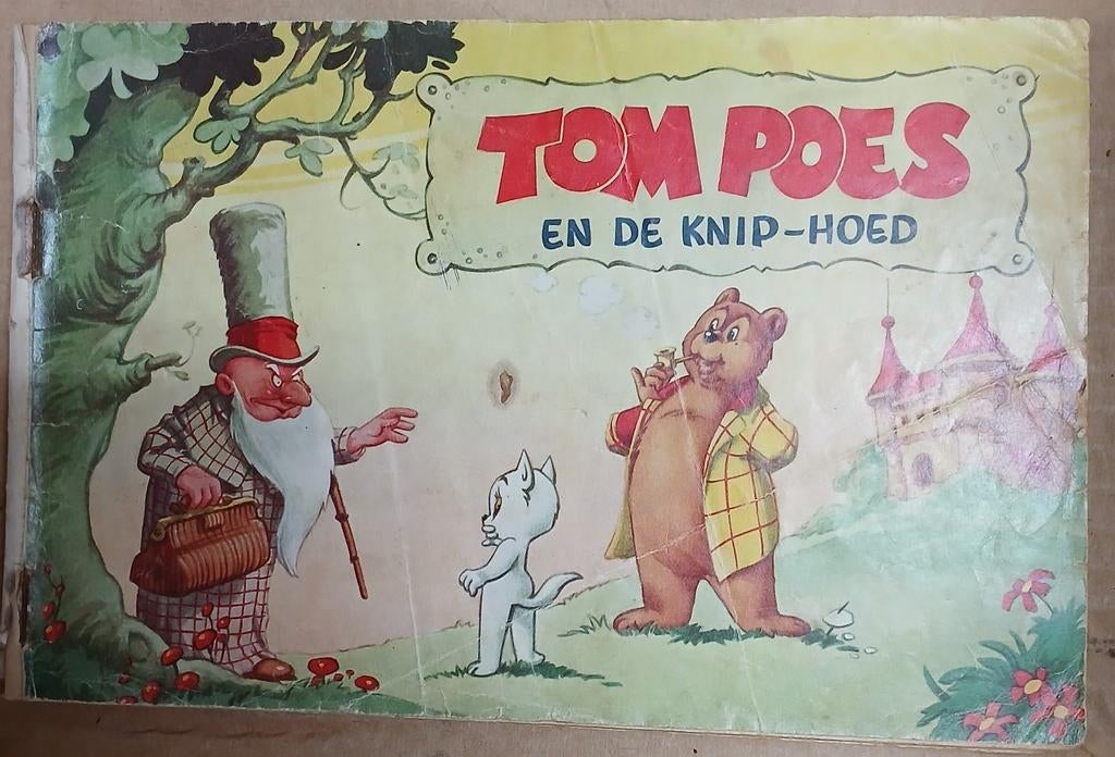 Tom Poes en de Kniphoed - Nummer 1, Eén stripboek, Ophalen of Verzenden, Gelezen, Marten Toonder