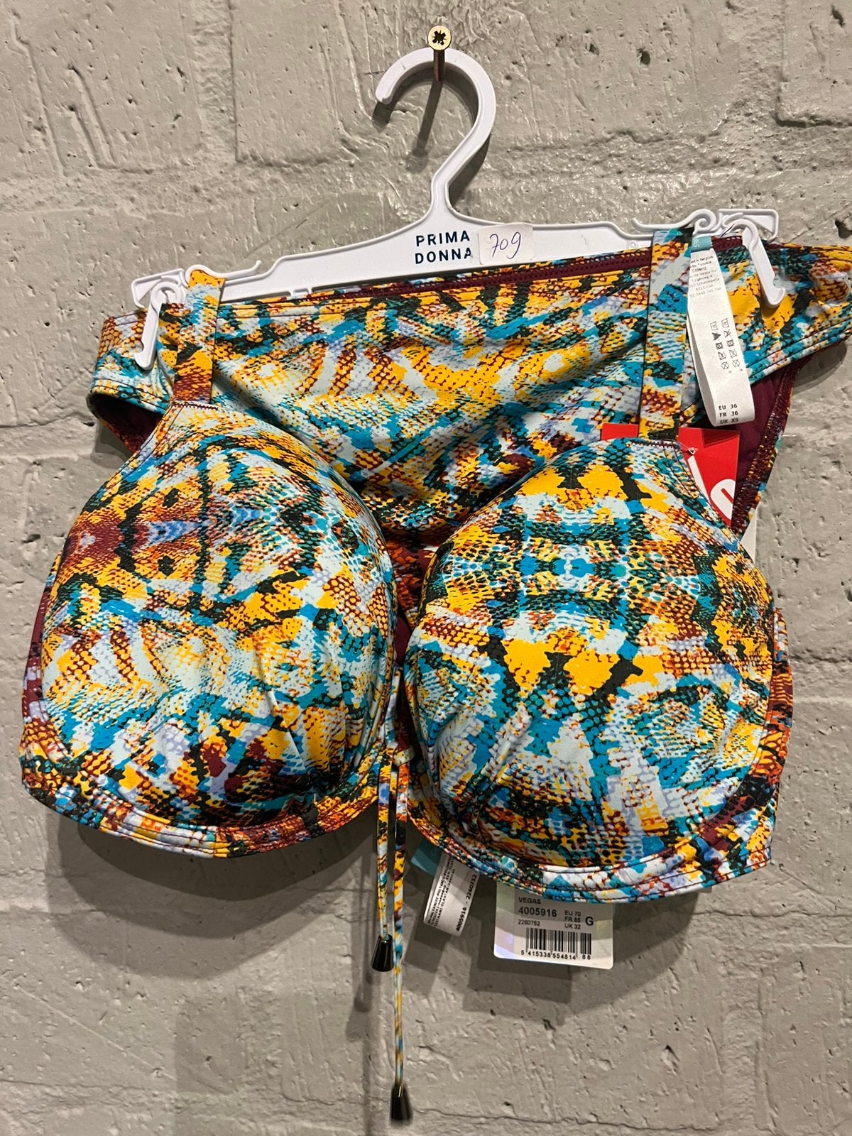 Prima Donna bikini maat 70G slip 36 NIEUW!! Nu €37,50, Ophalen of Verzenden, Nieuw, Bikini
