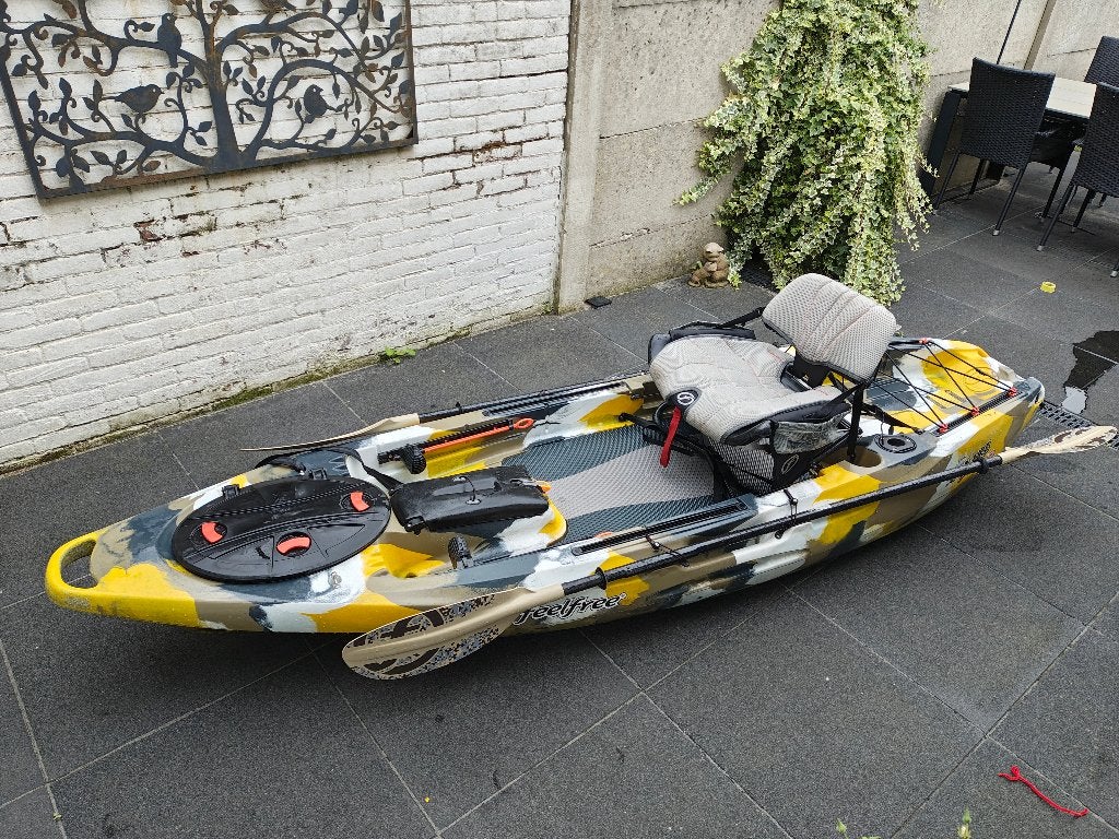 FeelFree Lure 10 Vis Kajak, Watersport en Boten, Ophalen, Gebruikt, 1-persoons