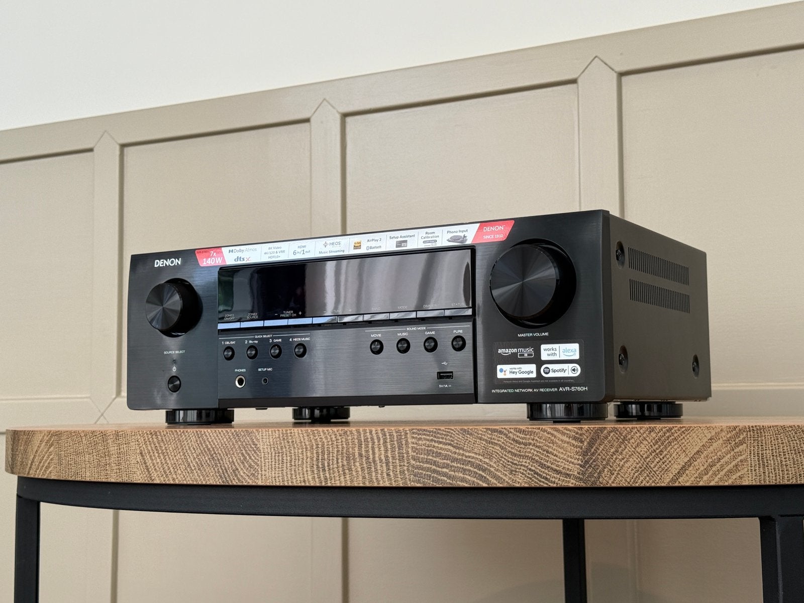 Denon AVR-S760H / Nieuw uit doos, Denon, Ophalen of Verzenden, Zo goed als nieuw, /