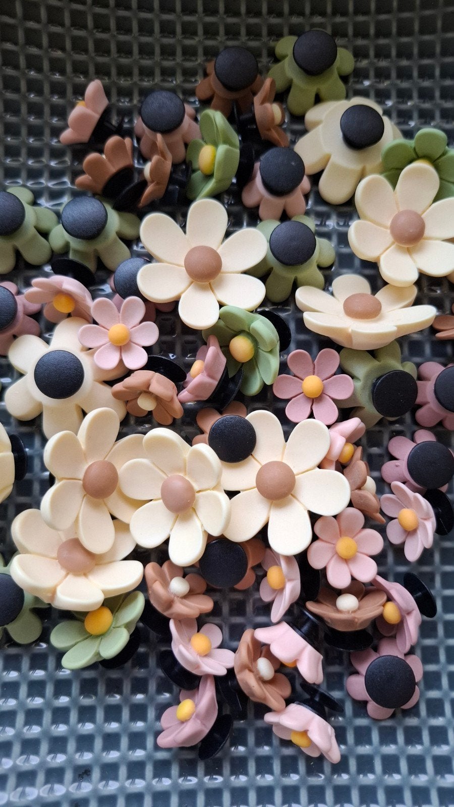O: 3D Bloemen Schoenbedels Charms voor de Crocs, Ophalen of Verzenden, Gebruikt