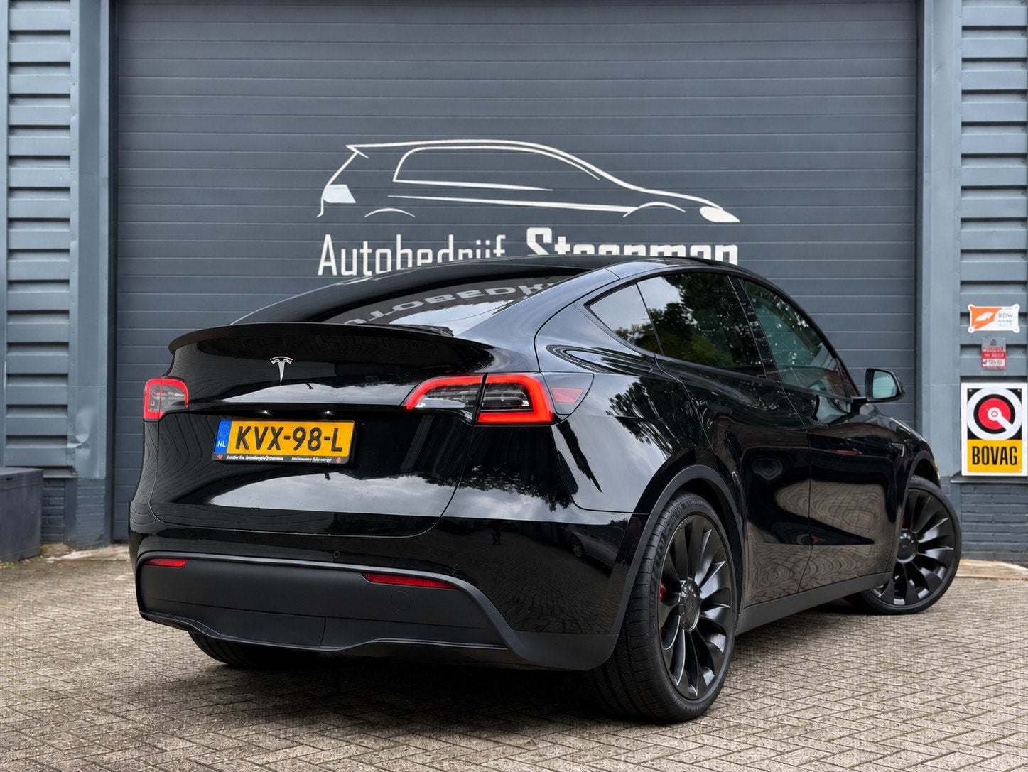 Tesla Model Y Performance AWD 75 kWh | 21" Turbine | Track, Automaat, Dealer onderhouden, Gebruikt, Zwart