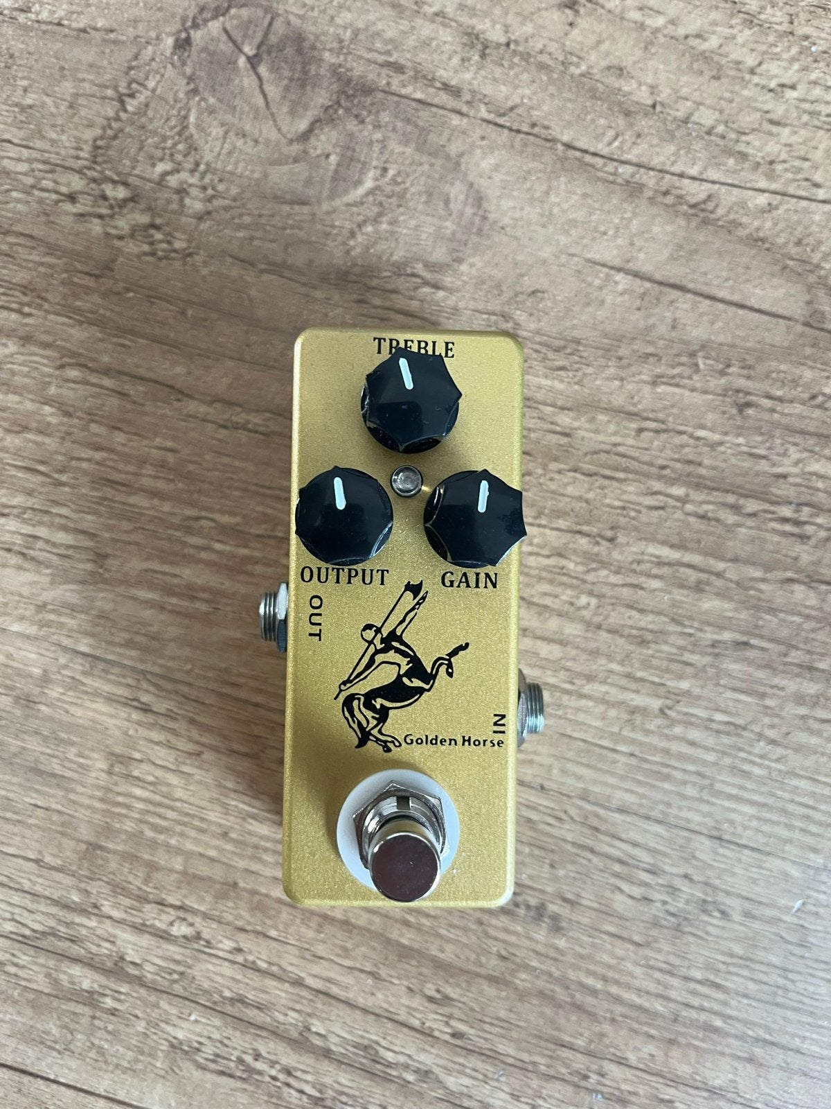 Mosky Golden Horse Overdrive Pedaal - Klon Clone, Muziek en Instrumenten, Effecten, Ophalen of Verzenden, Gebruikt, Distortion, Overdrive of Fuzz