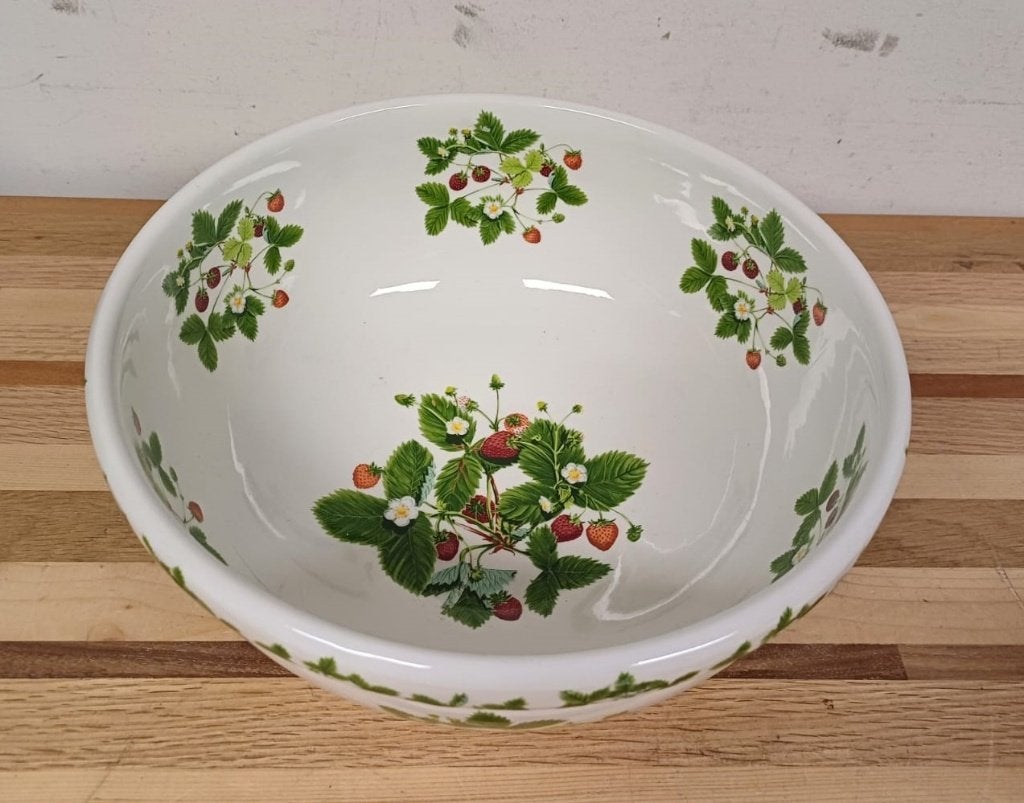 Portmeirion Summer Strawberries schaal, Huis en Inrichting, Overige materialen, Overige merken, Ophalen of Verzenden, Overige stijlen