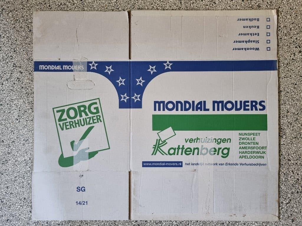 Verhuisdozen 30 stuks, Ophalen, Opvouwbaar, Minder dan 50 cm, Minder dan 40 cm
