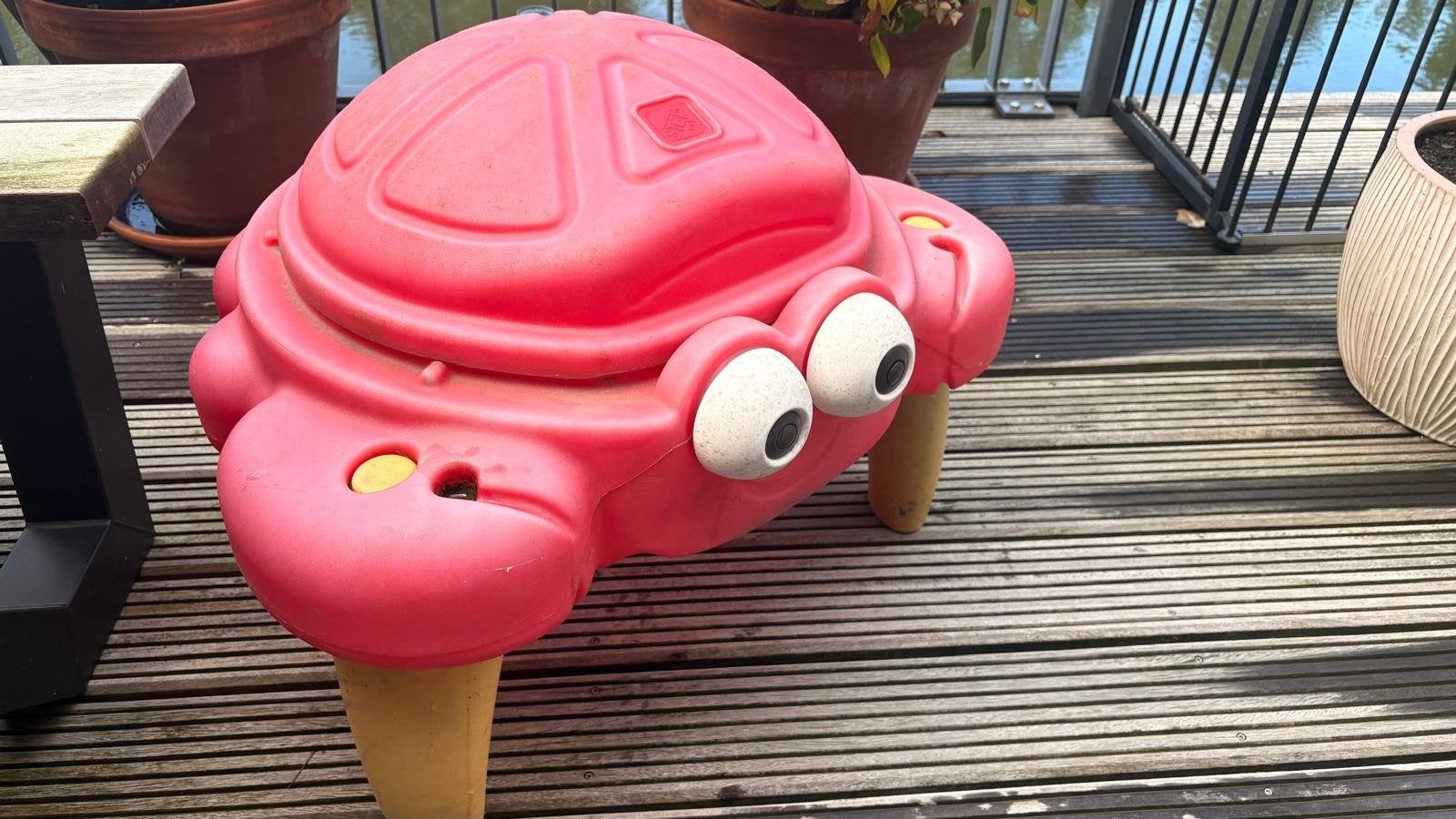 BIG Krab Zandbak - Rood, Kinderen en Baby's, Ophalen of Verzenden, Gebruikt