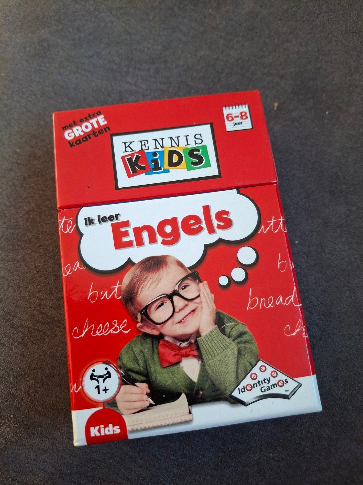 Kennis Kids Ik leer Engels - Educatief Kaartspel, Ophalen of Verzenden, Zo goed als nieuw, Taal en Lezen