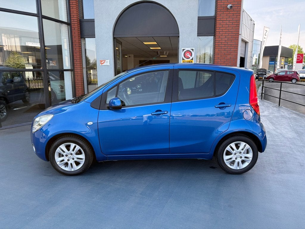 Opel Agila 1.0 Edition AIRCO NIEUWE APK ALL SEASON, Auto's, Opel, Euro 5, Gebruikt, 31 €/maand, Blauw
