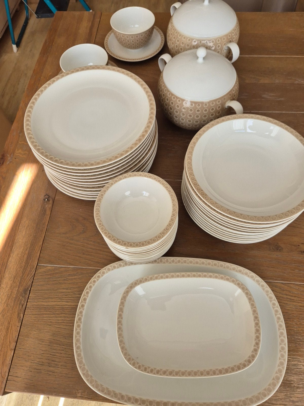 Arzberg Golfball Servies - 12-persoons - 1965, Antiek en Kunst, Ophalen