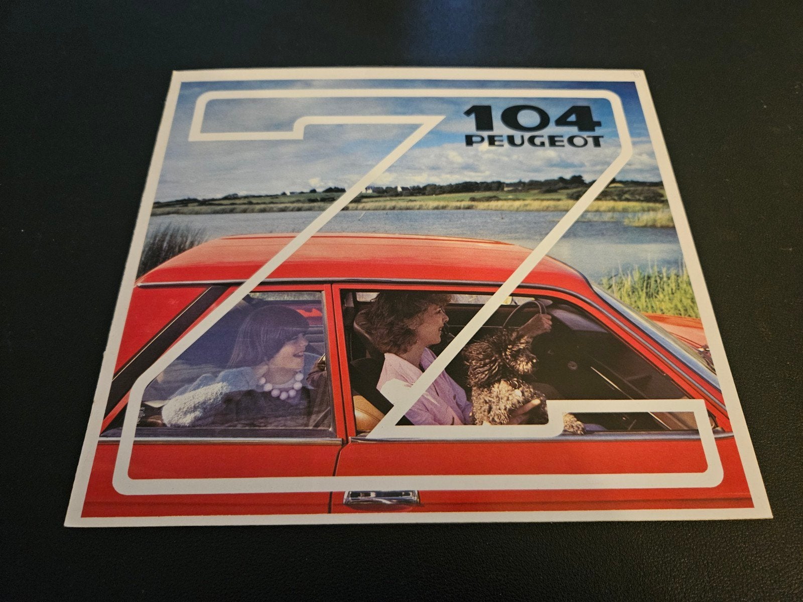 Brochure Peugeot 104 Z 1981 Frankrijk, Ophalen of Verzenden, Zo goed als nieuw, Peugeot