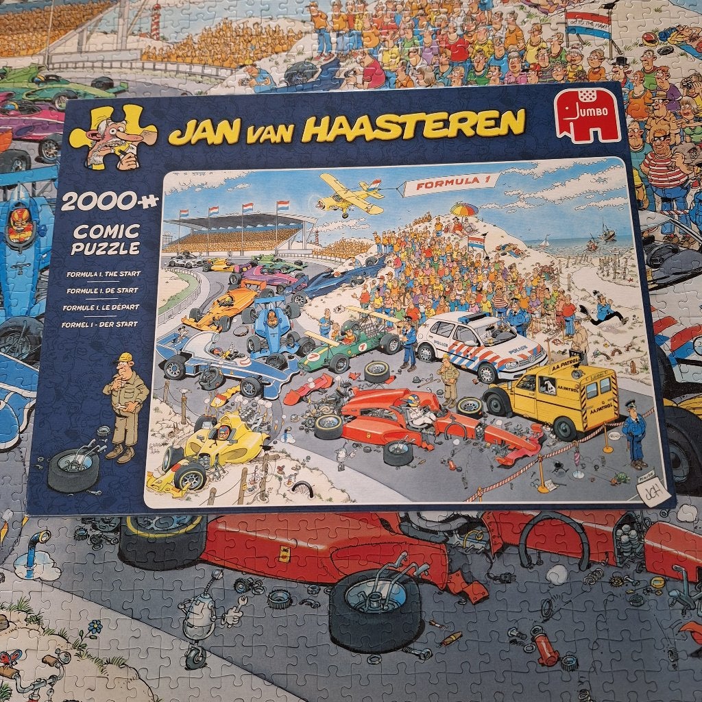 Puzzel Jan van Haasteren 2000 stukjes, Ophalen, Meer dan 1500 stukjes, Zo goed als nieuw, Legpuzzel
