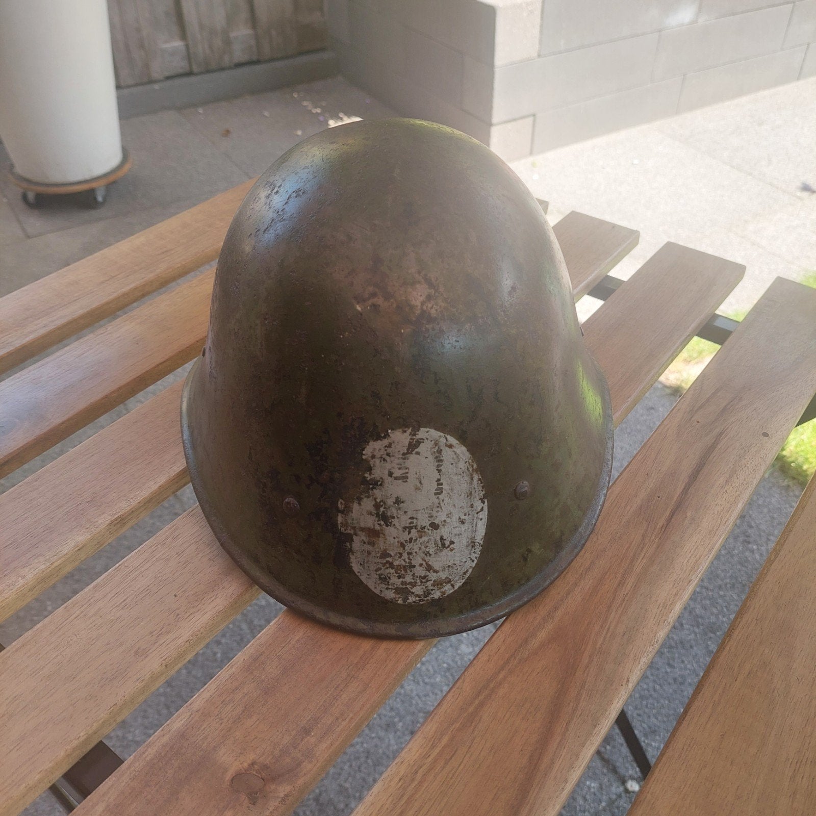 Nederlandse helm schaal, Verzamelen, Militaria | Tweede Wereldoorlog, Ophalen of Verzenden, Landmacht, Nederland, Helm of Baret