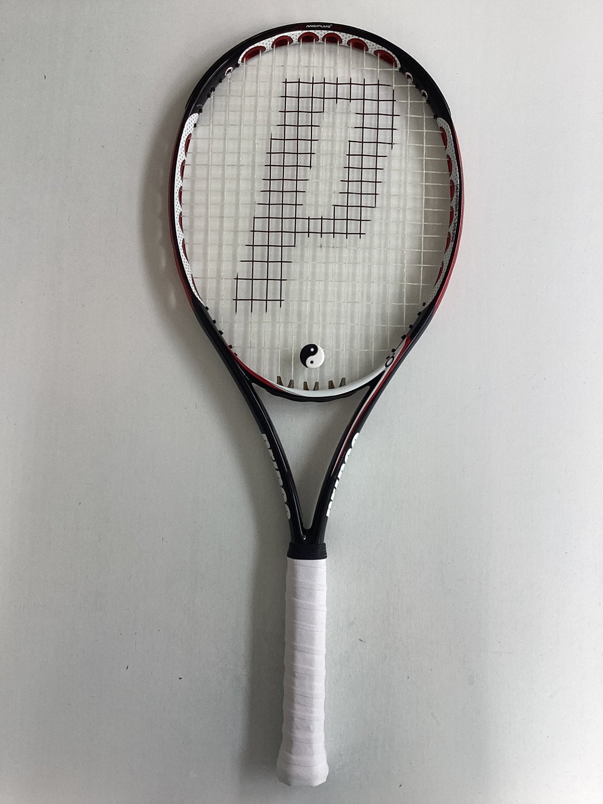 Prachtig Prince Red+ O3 tennisracket., Sport en Fitness, Tennis, Ophalen, L4, Prince, Zo goed als nieuw