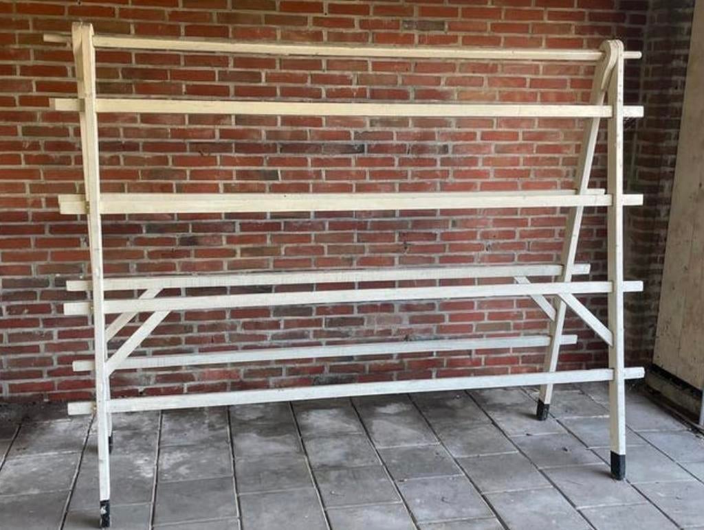 Droogrek, Ophalen, Gebruikt, Wasrek