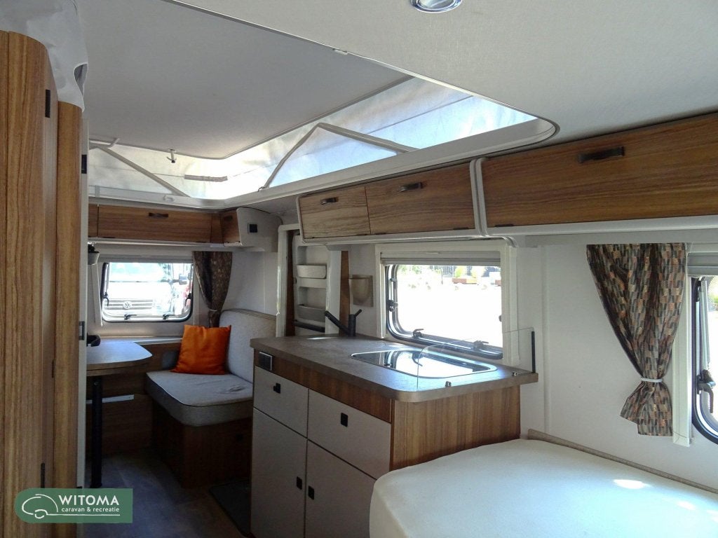 Eriba Touring 642 Super compleet!, Caravans en Kamperen, Caravans, Standaardzit, Schokbreker, Bedrijf, Tot en met 3