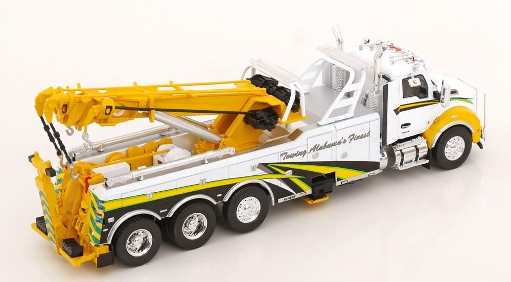 IXO 1:43 Kenworth T 880 Wrecker 2018 wit geel - Sleepwagen, Overige merken, -, -, Nieuw