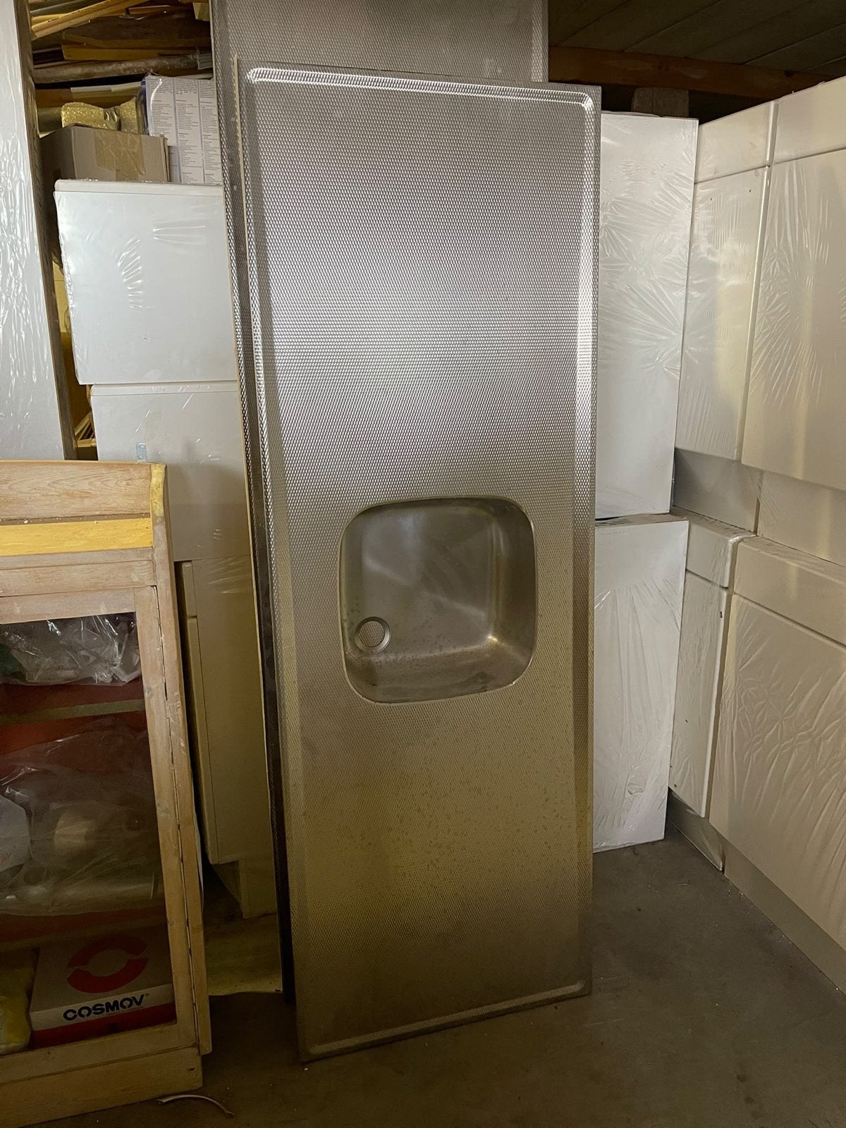 Compacte keukenblok , in meerdere maten . Mag ook los ., Ophalen, Wit, Nieuw, Enkelwandige keuken