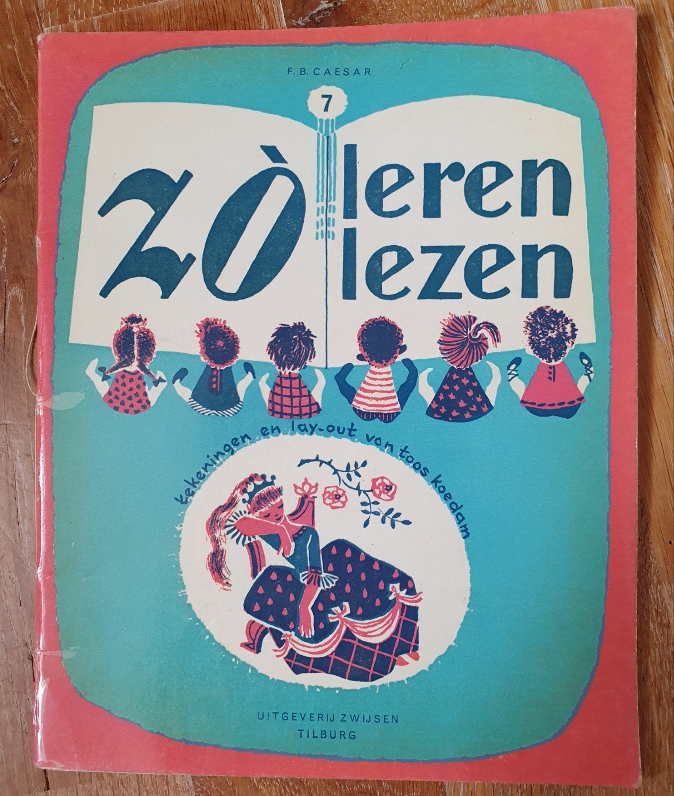 Oud Nederlandse school leesboekje, ZO/leren lezen., Ophalen of Verzenden, Gelezen, 3 tot 4 jaar