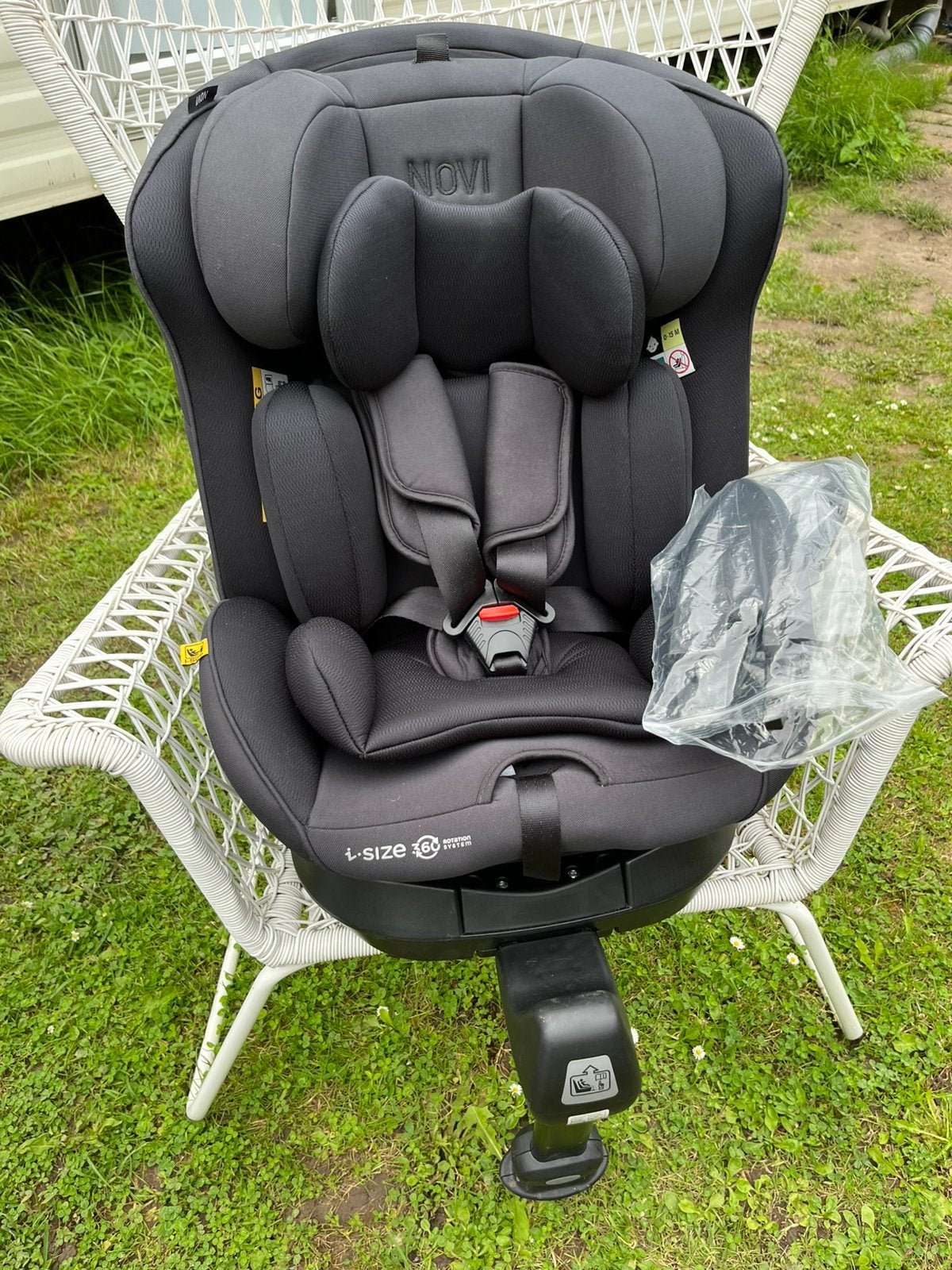 Autostoel Novi Baby David 2.0, I-size 360 gr meegroeistoel, Kinderen en Baby's, Autostoeltjes, Ophalen, Zo goed als nieuw, Overige merken