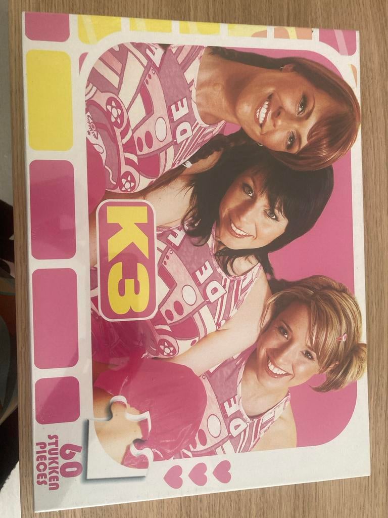 K3 Puzzel - 60 Stukjes Nieuw!, Kinderen en Baby's, Speelgoed | Kinderpuzzels, Ophalen, Meer dan 50 stukjes, Nieuw, 4 tot 6 jaar