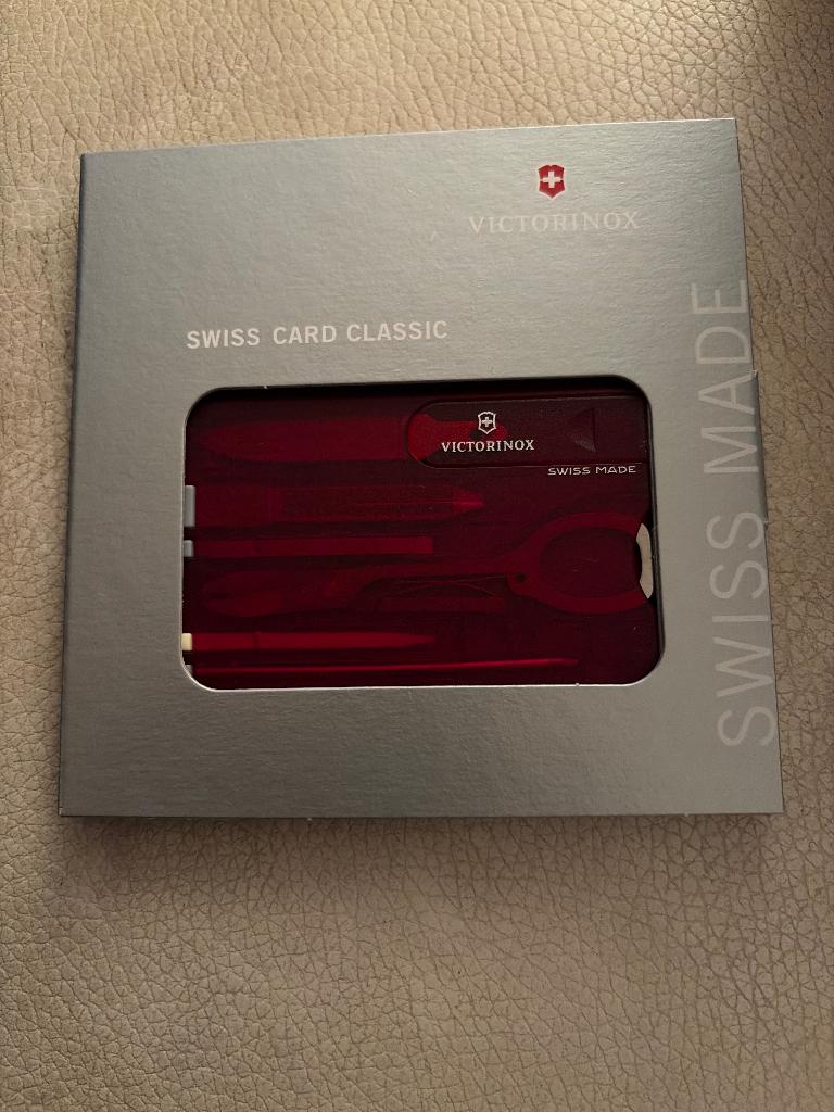 Victorinox Swiss card classic, Ophalen of Verzenden, Nieuw